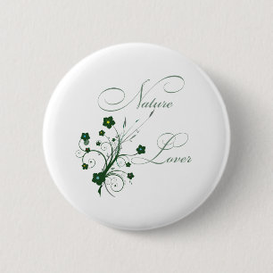 Natuurliefhebber Ronde Button 5,7 Cm