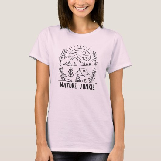 Natuurliefhebber T-shirt (Voorkant)