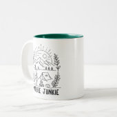 Natuurliefhebber Tweekleurige Koffiemok (Voorkant links)