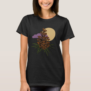 Natuurliefhebbers Buiten Wandelen Kamperen Bos Den T-shirt
