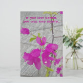NATUURLIEFHEBER GESCHENK BRIEFPAPIER (Staand voorkant)