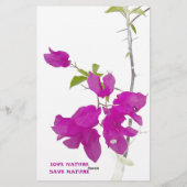 NATUURLIEFHEBER GESCHENK BRIEFPAPIER (Achterkant)