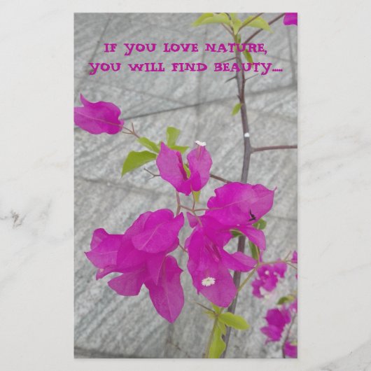 NATUURLIEFHEBER GESCHENK BRIEFPAPIER (Voorkant)