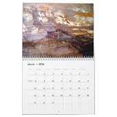 Natuurlijk Abstract op schors Kalender (Mar 2026)