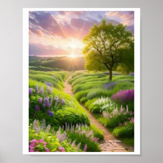 Natuurlijk afbeelding poster