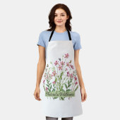 Natuurlijk als wilde bloemen - Vintage - Schort (Gedragen)