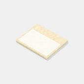 Natuurlijk Antiek perkamentpapier Post-it® Notes (Schuin)