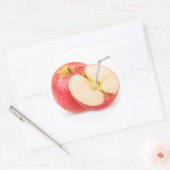 Natuurlijk appelsap ronde sticker (Envelop)
