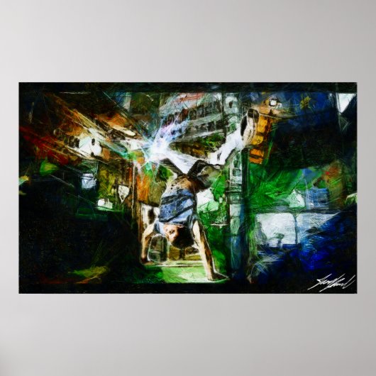 *NATUURLIJK B-BOY* (Series One) Afdrukken Poster (Voorkant)