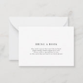 natuurlijk baby shower van de dageraad brengt een  notitiekaartje (Voorkant)