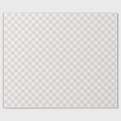 Natuurlijk beige buffelpatroon cadeaupapier (Vlak)