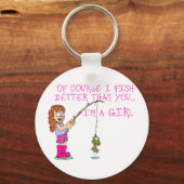 Natuurlijk ben ik beter dan jij... sleutelhanger (Voorkant)