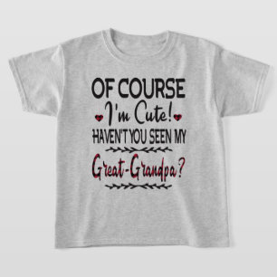 Natuurlijk ben ik blij dat je mijn opa hebt gezien t-shirt