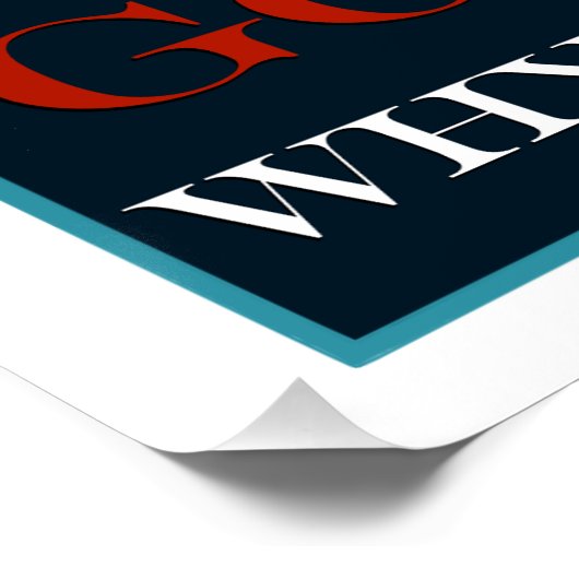 Natuurlijk ben ik een Godin Retro  Gay Pride Perfect Poster (Hoek)