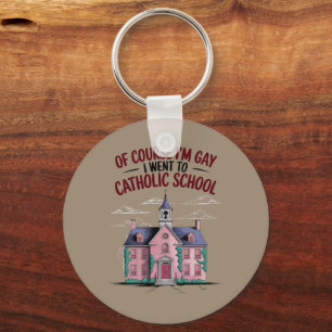 Natuurlijk ben ik gay, ik ging naar een katholieke sleutelhanger