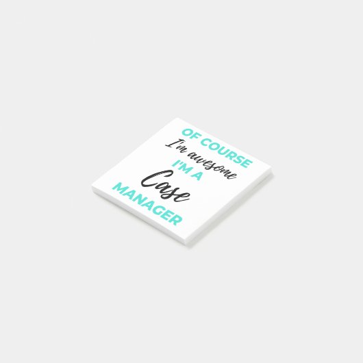 Natuurlijk ben ik Geweldige dat ik een Hoesje mana Post-it® Notes (Schuin)