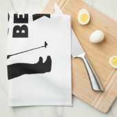 Natuurlijk ben je bij je Golfing Theedoek (Quarter Fold)