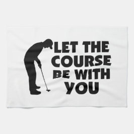 Natuurlijk ben je bij je Golfing Theedoek