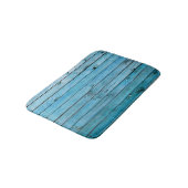 Natuurlijk blauw hout, gestructureerde achtergrond badmat (Gekanteld)