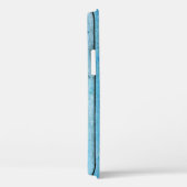 Natuurlijk blauw hout, gestructureerde achtergrond Case-Mate iPhone case (Achterkant / Rechts)
