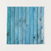 Natuurlijk blauw hout, gestructureerde achtergrond wandkleed (Voorkant (horizontaal))