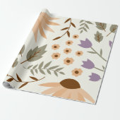 Natuurlijk bloemverpakkings papier (Uitgerold)