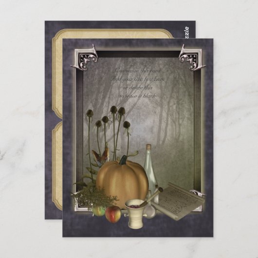 Natuurlijk  Briefkaart heek (Voorkant / Achterkant)