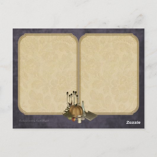 Natuurlijk  Briefkaart heek (Achterkant)