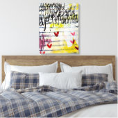 Natuurlijk Canvas Afdruk (Insitu (Slaapkamer))