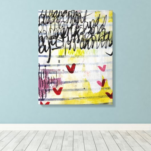 Natuurlijk Canvas Afdruk (Insitu (Houten vloer))