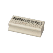 Natuurlijk Dennenbos Rubberstempel (Stempel)