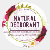  natuurlijk deodorant label (Voorkant)