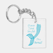 Natuurlijk drink ik als een vis die ik een zeemeer sleutelhanger (Voorkant Links)