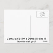 Natuurlijk een paard briefkaart (Achterkant)