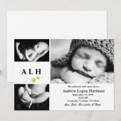 Natuurlijk - Foto Geboorteaankondiging Aankondiging (Voorkant / Achterkant)