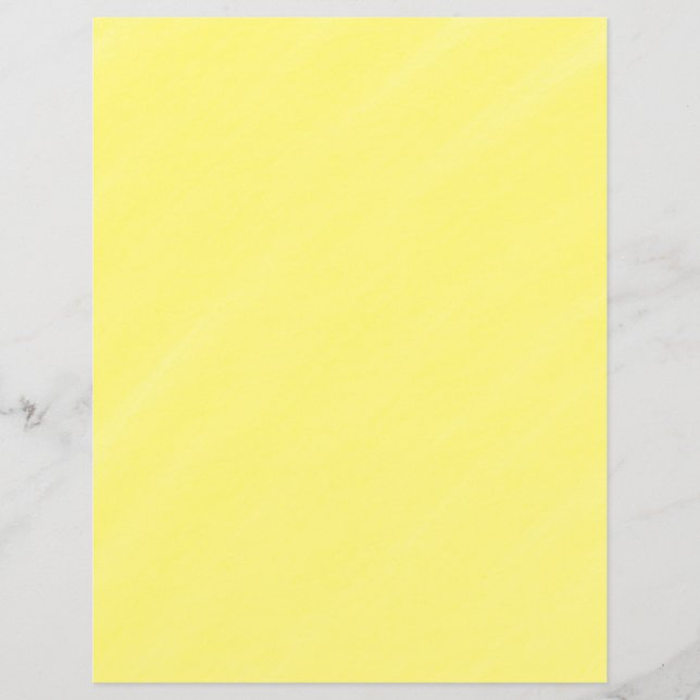 Natuurlijk geel Waterverf-scrapboogpapier (Voorkant)