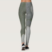 Natuurlijk grijs patroon leggings (Achterkant)