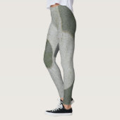 Natuurlijk grijs patroon leggings (Links)