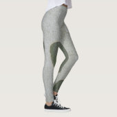 Natuurlijk grijs patroon leggings (Rechts)