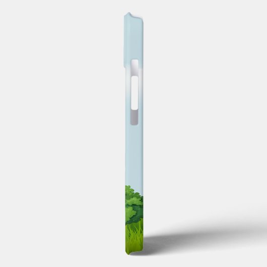 Natuurlijk groen landschap modern Case-Mate iPhone case (Achterkant / Links)