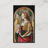 NATUURLIJK HAAR, BEAUTY EN COSMETICA, zwart Visitekaartje (Achterkant)