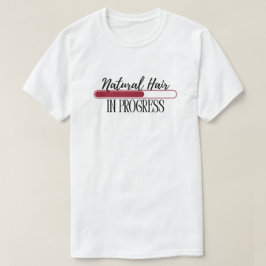 "Natuurlijk Haar In Uitvoering" Zwarte Haar Liefde T-shirt