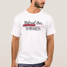 "Natuurlijk Haar In Uitvoering" Zwarte Haar Liefde T-shirt