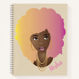 Natuurlijk haar, ze geloofde dat ze dat kon notitieboek