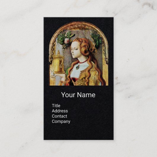 NATUURLIJK HAARBEAUTY, COSMETICS MONOGRAM Black Pa Visitekaartje (Voorkant)