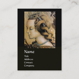 NATUURLIJK HAIR BEAUTY JEWELRY MONOGRAM zwart goud Visitekaartje