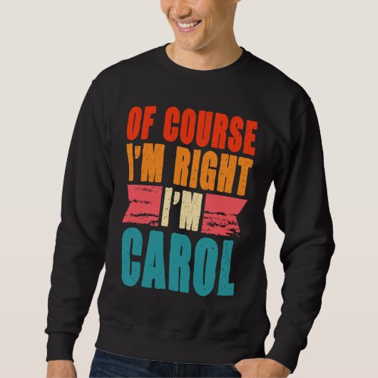 Natuurlijk heb ik gelijk dat ik Carol ben Trui (Voorkant)