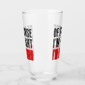 Natuurlijk heb ik gelijk dat ik geen Italiaanse op Glas (Links)