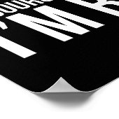 Natuurlijk heb ik gelijk. Ik ben BOB. Poster (Hoek)