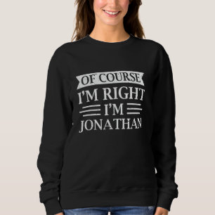 NATUURLIJK HEB IK GELIJK, IK BEN JONATHAN T-shirt